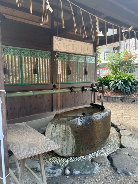 ファイル:下鴨神社・手水舎・西門.jpg