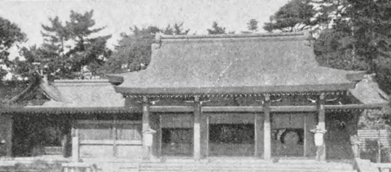 ファイル:四條畷神社・拝殿・国史を貫く神社物語.jpg