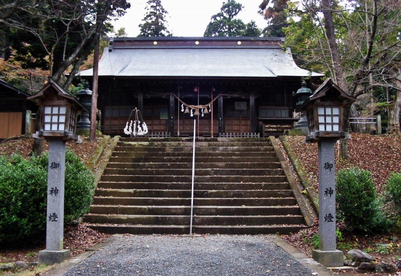ファイル:土津神社・拝殿 (2).JPG
