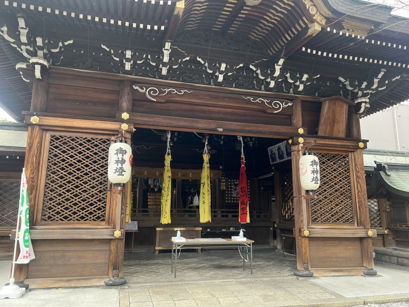 ファイル:大津天孫神社・拝殿 (1).jpg