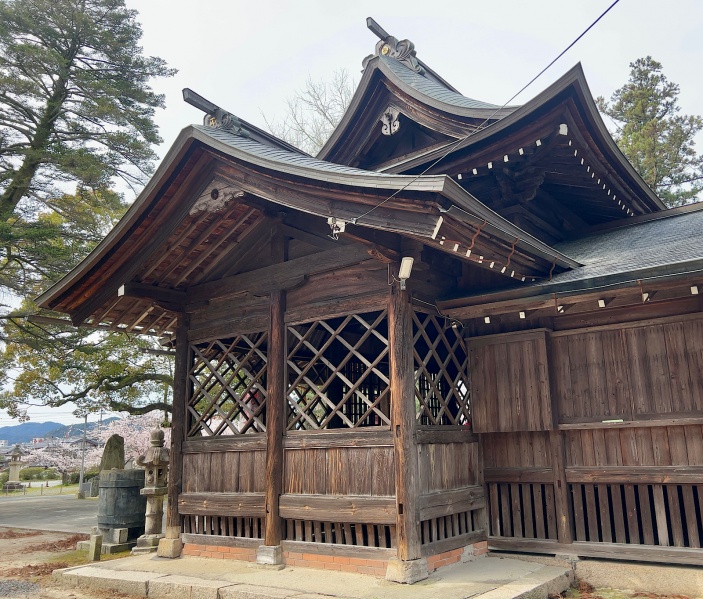 ファイル:山口八坂神社・拝殿 (2).jpg