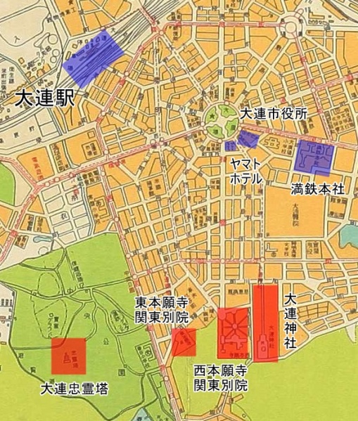 ファイル:1932年(昭和7年)・大連市街図・部分.jpg